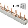 HORA eTec GmbH Lišta prepojovacia - kolík - 3P/10mm2/210mm 63A - I3x4-10/210
