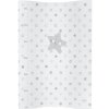 CEBA Podložka prebaľovacia 2-hranná mäkká COSY (50x70) Hviezdy šedá