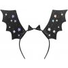 PartyDeco Čelenka Netopier s hviezdičkami