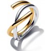 Pandora Dvojitý bicolor prsteň Shine Essence 163889C00 60 mm