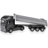 EMEK Hračka kamión VOLVO FH16 čierny + vyklápací náves
