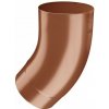 Koleno zvodové 40° KJG pozink - farebný - RAL 8004 Medeno hnedá, Ø 120 mm - RAL 8004 Medeno hnedá - Ø 120 mm