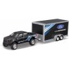 Maisto - Design Tow & Go, 2021 Ford F-150 SVT Raptor Car Trailer, 1:64 (101211368B)