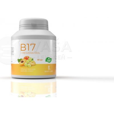 Boos Labs B17 + RESVERATROL 90 kapsúl