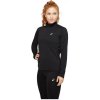 Asics Core Longsleeve 1/2 Zip Top W 2012C328-001 (177597) Black/Green L