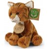 Rappa Plyšová mačka sediaca ryšavá 14 cm ECO-FRIENDLY -