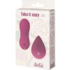 Lola Games Vaginální vibrační kuličky s dálkovým ovládáním Take it Easy Dea Pink