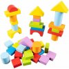 Kruzzel 22666 Drevené kocky vo vedre s vekom 100 ks