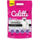 CALITTI Crystals silikónová podstielka pre mačky s vôňou levandule 3,8 l