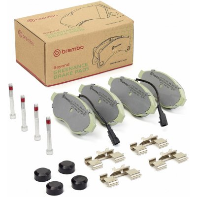 BREMBO Sada brzdových platničiek kotúčovej brzdy P 23 143G