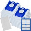 12 x SÁČKY DO VYSÁVAČA ELECTROLUX PHILIPS AEG + FILTER HEPA FC8031 H13 EFH12