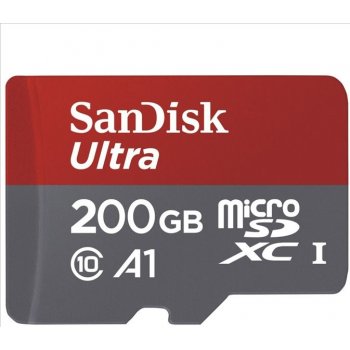 SanDisk microSDXC 200GB UHS-I U1 SDSQUAR-200G-GN6MA