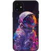 Lesklé puzdro Exclusive iSaprio - Neon Astronaut - iPhone 11