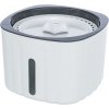 Napájadlo / fontánka FLOWER, 2 l/18,5 × 13 × 18,5 cm, plast, biela/sivá (RP 2,90 Kč)