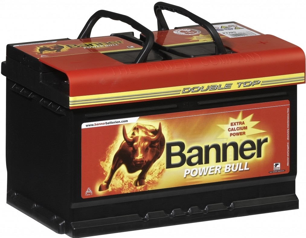 Banner Power Bull 12V 72Ah 670A P72 09
