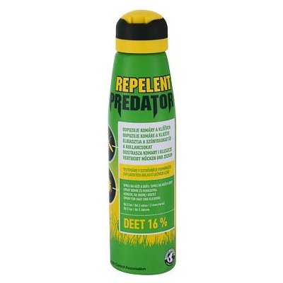PREDATOR Repelent Deet 16% Spray vysoce efektivní repelent 150 ml