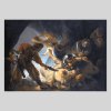 The Blinding of Samson - Rembrandt plagát - 40x60 cm