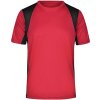 James&Nicholson pánske funkčné tričko JN306 red