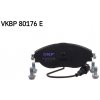 Sada brzdových platničiek kotúčovej brzdy SKF VKBP 80176 E