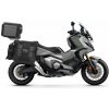 SHAD Kompletná sada sedlových brašní SHAD TERRA TR40 adventure a hliníkového kufra SHAD TERRA BLACK 55L, vrátane montážnej sady SHAD HONDA X-ADV 750