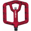 Platformové pedále Xpedo Trident červené