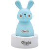 Olala Boutique LED Nočné svetlo, Zajko Charlie, modrý OLB-XY-GR-31-1B