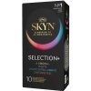 Skyn Selection+ Condoms 10 ks, bezlatexové kondómy