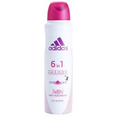 Adidas 6in1 Cool and Care 150ml deodorant žena DEO