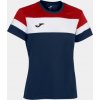 Joma Dámsky dres CREW IV T-SHIRT DARK NAVY-RED S/S Veľkosť: XL