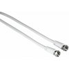 Hama SAT-Anschlusskabel 3m F-Stecker/F-Stecker, weiß 11898