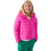 4F JUNIOR-DOWN JACKET-JWAW24TDJAF449-55S-HOT PINK Ružová 152 24/25
