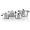 Súprava hrncov Florina Polpo, nerezová oceľ, 8 ks