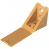 Spojovací uholník 35x35x25 mm plast
