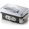 Sendvičovač - Gril - Vaflovač - 3v1 - stříbrný - DOMO DO9136C, příkon 1 000 W, termostat, stříbrný
