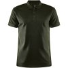 Polokošile CORE Unify Polo Shirt M, sportovní, krátký rukáv, pánská COT819138atd04-woods melan XL Melír woods