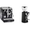 La Pavoni Cellini Classic, black + Rocket Espresso SUPER FAUSTO, black