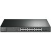 TP-Link TL-SG3428XMP - JetStream 24-Port PoE+ Gigabit L2+ Managed Switch/ 4x 10 Gigabit SFP+ Sloty SG3428XMP