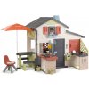 Domček Priateľov s kuchynkou a pracovnou dielňou Friends House Life Smoby rozšíriteľný s UV filtrom