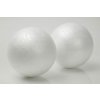 Dekoračné polystyrénové gule 65mm/18ks