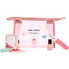Kozmetická taštička Make-up Pouch Jewellery Box Pink Jeune Premier s dekoratívnou kozmetikou Rosajou ergonomická luxusné prevedenie