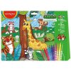 Keyroad Puzzle omaľovánky 2v1 Džungľa