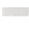 RAPOO klávesnice E9100M, bezdrátová, Ultra-slim, CZ/SK, bílá 6940056200020