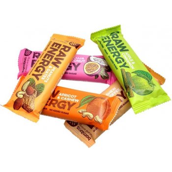 Bombus RAW Energy bar 3 x 50 g