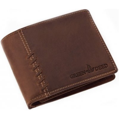 Hnedá pánska kožená peňaženka GPPN419
