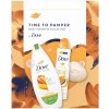Dove set sprchový gél 225ml + deodorant 150ml + mydlo 90g-Time to Pamper