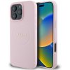 Guess PU Grained Classic Logo MagSafe pre iPhone 16 Pro Max Pink