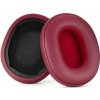 Náhradné náušníky pre slúchadlá SkullCandy Hesh 3.0 a Crusher - Burgundy, kožené