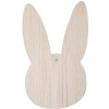 Eulenschnitt Veľkonočná ozdoba Rabbit Natural - set 8 ks