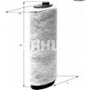 KNECHT VZDUCHOVÝ FILTER BMW 1 (E81) 1 (E82) 1 (E87)