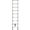 Teleskopický hliníkový rebrík 8 st / 2,6m / max 150kg